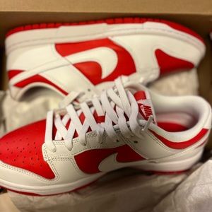 Nike Dunk Low Retro 'Championship Red'